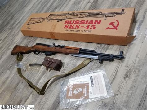 ARMSLIST For Sale Russian Tula SKS 45 With Box All Matching 1950 Mfg