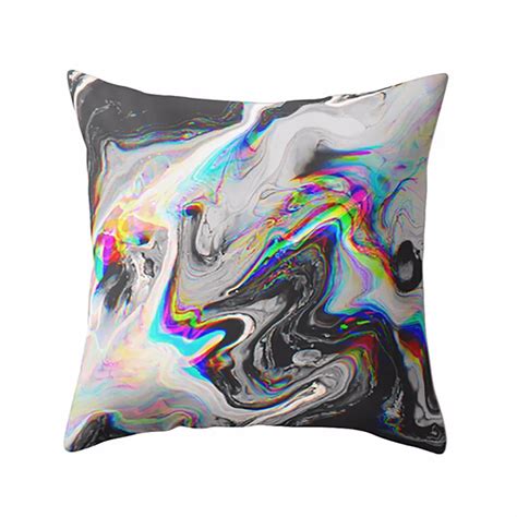 Throw Pillow Covers Zippered Pillow Covers Hot Geometric Marble Texture