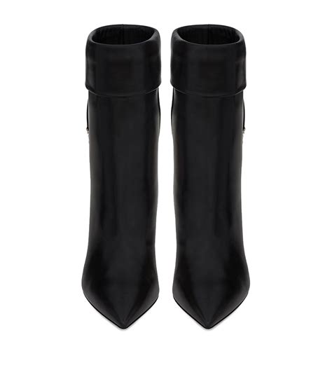 Saint Laurent Leather Niki Ankle Boots Harrods Us