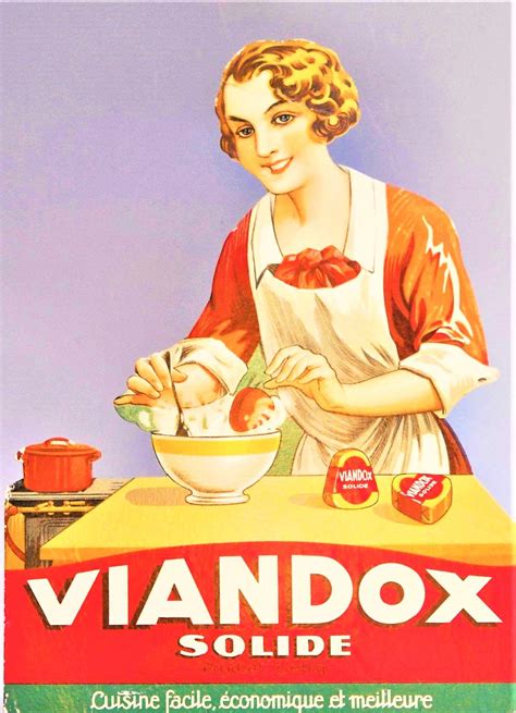 Solve Themes Vintage Ads Viandox Meat Extract Jigsaw Puzzle Online