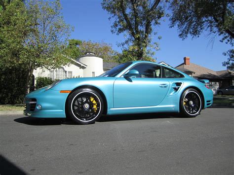 2012 Porsche 911 Turbo S In Ipanema Blue Metallic Ipanema Flickr