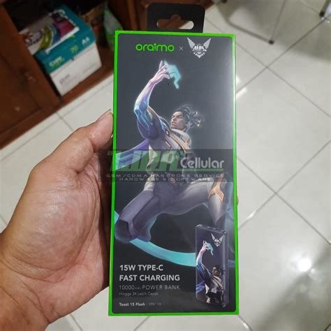 Jual Oraimo Powerbank X MPL Mobile Legends Toast 15 Flash Real Capacity