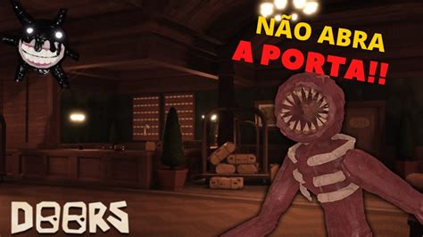 O Jogo Mais Assustador De Todo O Roblox Doors Youtube