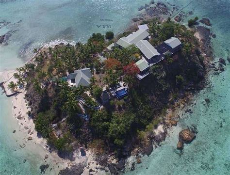 Birds Eye View Of Wadigi Wadigi Private Island Resort Fiji