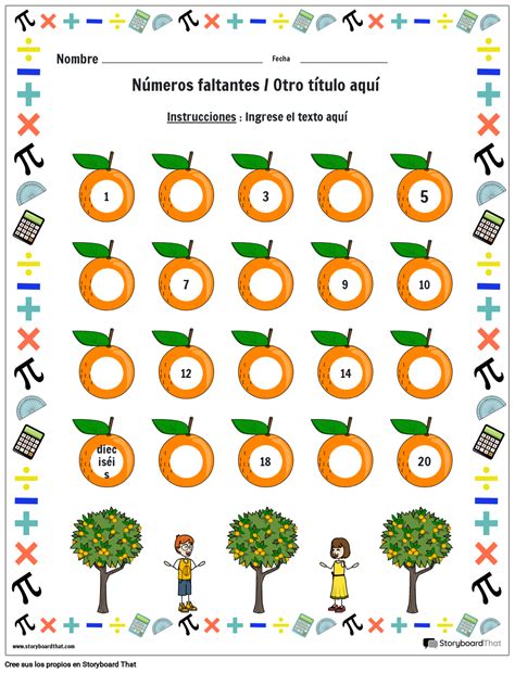 Hojas De Trabajo Gratuitas De N Meros Faltantes Completar Escribir Y