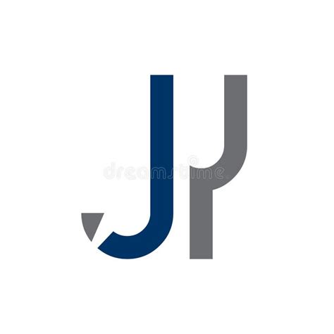 Creative Letter Jy Logo Design Vector Template Initial Linked Letter