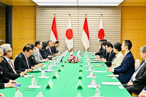 Foto Presiden Jokowi Dan Pm Kishida Bahas Kerja Sama Bilateral