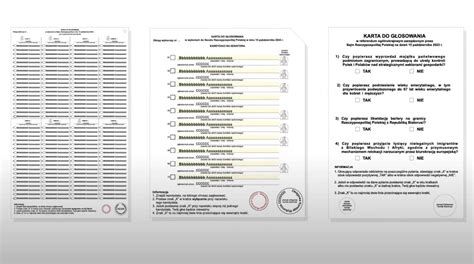 Wybory Jak Wygl Da Karta Do G Osowania I Jak Poprawnie Odda G Os Hot