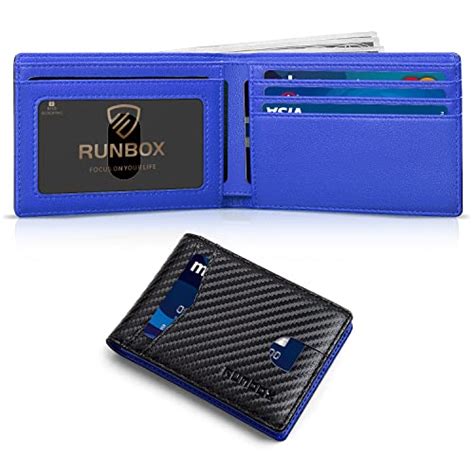 Runbox Carteras Delgadas Y Minimalistas Para Hombres Con Bloqueo