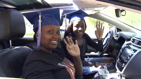 Worcester Technical High School Celebrate Graduation With A Drive By