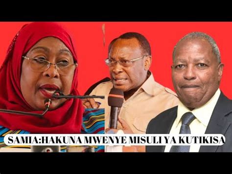 Rais Samia Afunguka Sakata La Bandari Asema Hakuna Mwenye Msuli Wa