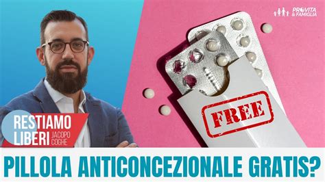 Pillola Anticoncezionale Gratis Restiamo Liberi Ep