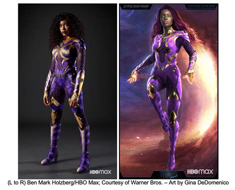 Hbo Max Unveils New Starfire Supersuit From Season Three Of Titans