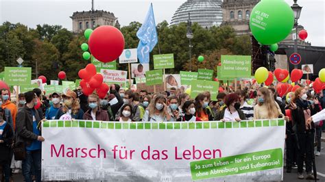 Berlin Marsch für das Leben von Abtreibungsgegnern Alle Infos zur Demo