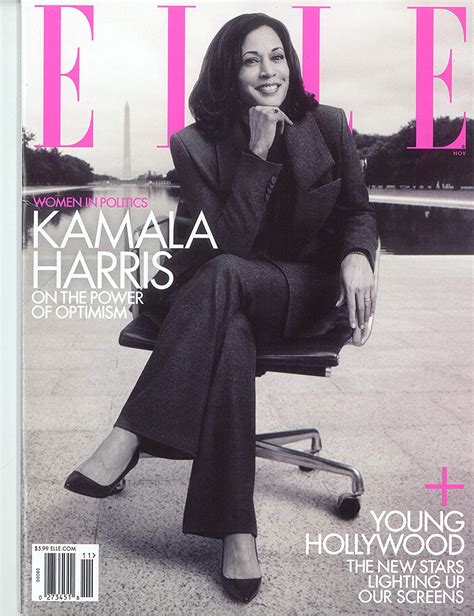 ELLE MAGAZINE - NOVEMBER 2020 - KAMALA HARRIS