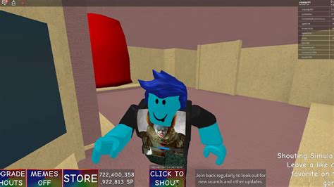 Roblox Shouting Simulator All My Shouts YouTube