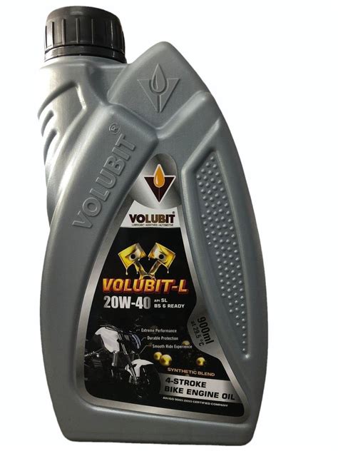 Full Synthetic W Volubit L Stroke Bike Engine Oil Bottle Of