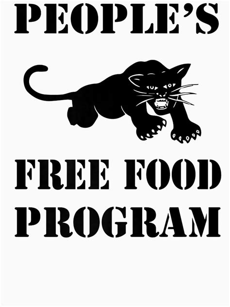 "Justice Black Panther Party People s Free Food Program Premium " T ...