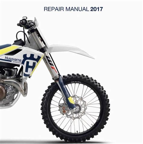 2017 Husqvarna Fc Fx 450 Repair Manual Ktm Repair Manuals