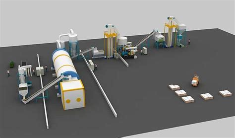 Complete 300 400 Kg H Biomass Wood Pellet Production Line Price RICHI