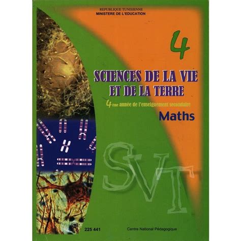 Livre De Sciences De La Vie De La Terre 4 Em Math SYNOTEC