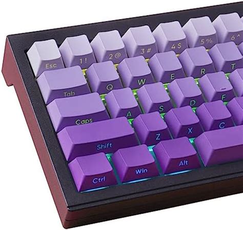 Amazon.com: PBT Keycaps -Shine Through Keycaps, Keycaps 75 Percent ...