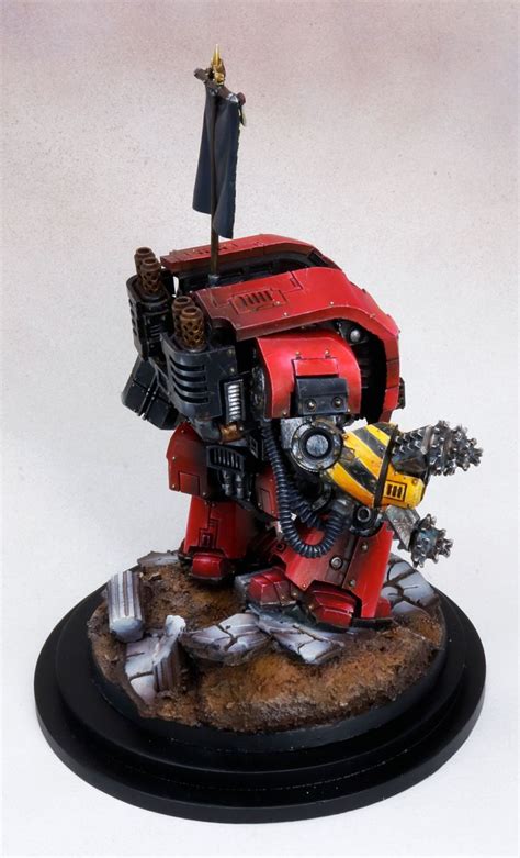 Blood Angels Leviathan Dreadnought By Claimh Solais Chris Putty Paint