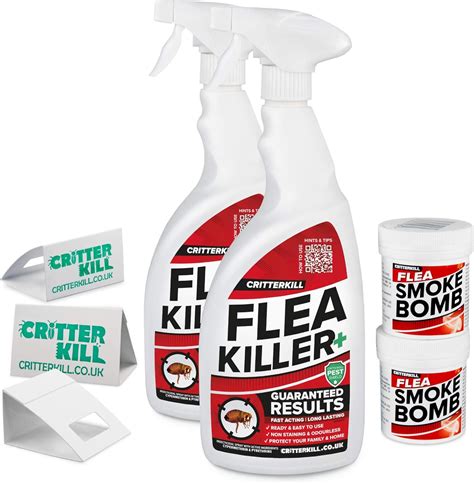 Critterkill Flea Killer Kit For Low Level Home Infestation Flea