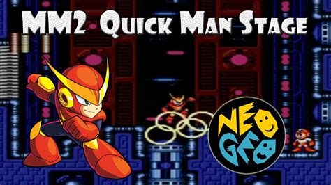 Mega Man The Wily Wars Quick Man Stage Mega Man Ii Neo Geo Remix Youtube