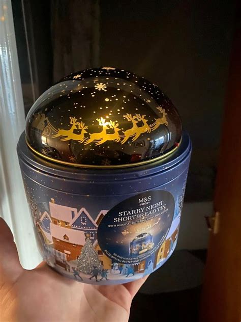 Marks And Spencer S Christmas Biscuit Tin Doubles As A Nightlight