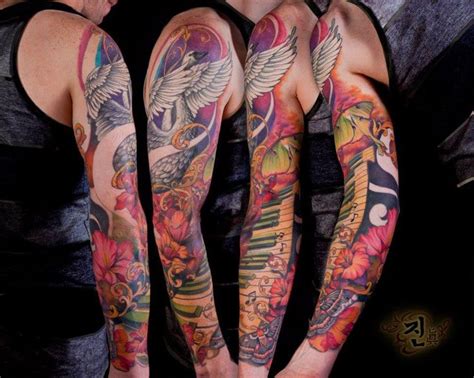 Incredible Detail And Just Amazing Artwork In This Full Sleeve By Jin