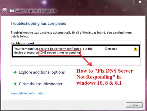 How To Fix Dns Server Not Responding In Windows How To Fix Dns