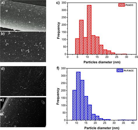 A B Scanning Electron Micrograph Sem Of Platinum Nanoparticles