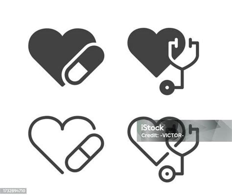 Ilustración De Cardiología Iconos De Ilustración Y Más Vectores Libres