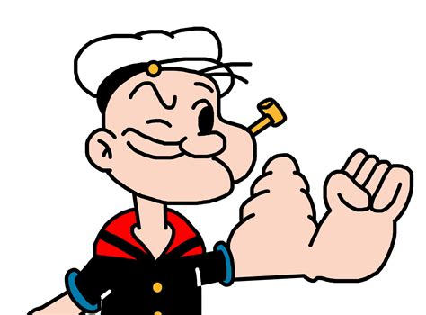 Popeye Flexing Extra Muscle By Ultra Shounen Kai Z On Deviantart