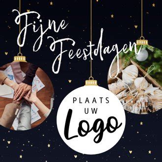 Stijlvolle Zakelijke Kerstkaart Met Kerstballen Kaartje Go