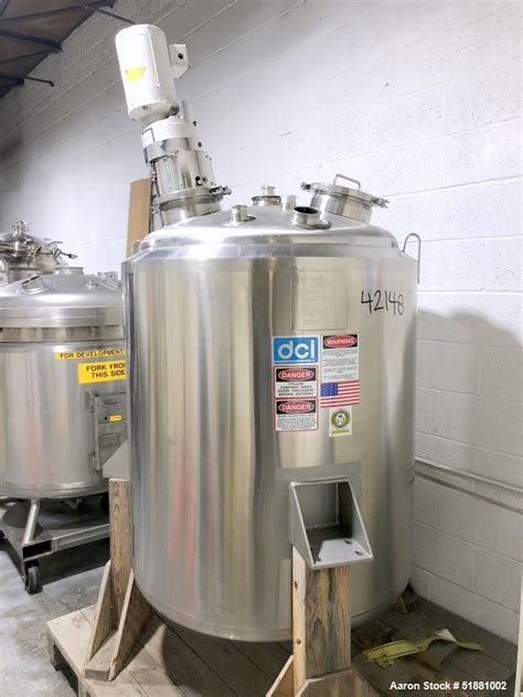 Used Dci Reactor Gallon Stainless Stee