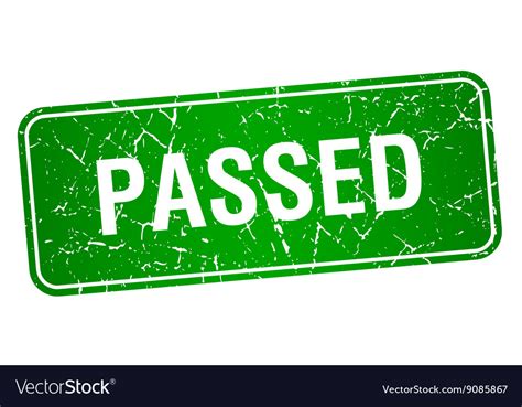 Passed Stamp Checkmark Sign And Symbol Royalty Free Vector 59 Off