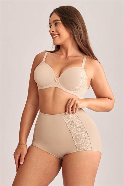 Laced In Nude Shapewear Briefs