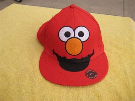 Sesame Street Elmo Monster Baseball Flexible Fitted Gem