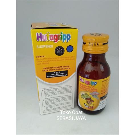 Jual Hufagripp Flu Batuk Sirup Kuning Ml Obat Batuk Anak