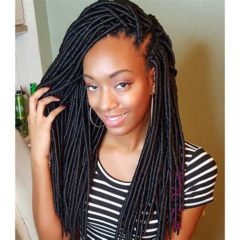 There Is Something About Faux Locs That Are Just So Lush Even Better