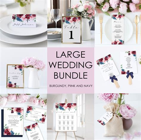 Wedding Bundle Template Mega Wedding Bundle Wedding Etsy