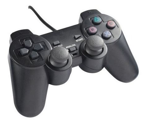 Joystick Ps Negro Alternativo Con Cable