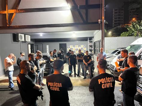 Operação policial mira fornecedor de drogas do alto escalão em Blumenau