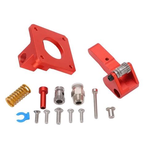 VBESTLIFE Kit de bloc d extrudeuse en aluminium Extrudeuse à Double