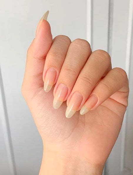 35 Healthy Natural Long Nails For Inspo ♡ July Blossom ♡ Unhas