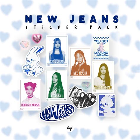 New Jeans Sticker Pack Lazada PH