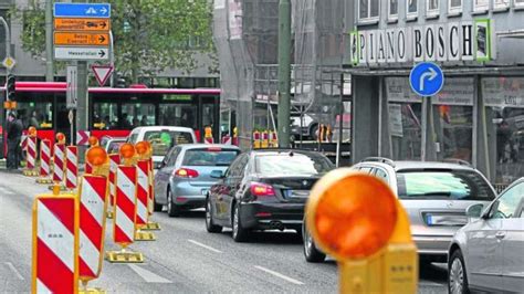 Kassel Altmarkt Baustelle sorgt für lange Staus auch auf den