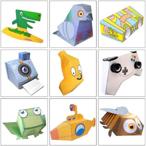 A Great Paper Toy Collection For Kids By Made In Paperland In 2022